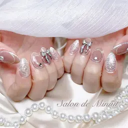 🎀大人気NO.1【ハンド】持ち込みデザイン120分やり放題7980（アートし、大きいパーツ6本程度)🎀