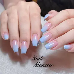 ❤️🔥🎀HAND🎀カラーグラデーション&カラーフレンチ