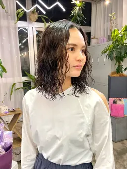 🔹イメチェンフルコース🔹デザインカット+カラー+パーマ