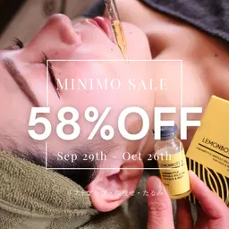 【フェイシャル痩身】RFリフト×小顔矯正 × デコルテリンパ×脂肪除去美容液🍋 ¥12,800- minimoSALE