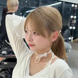 【前髪、顔まわりカット＋ヘアセット🌷】結婚式、イベント、ライブなどに🤍