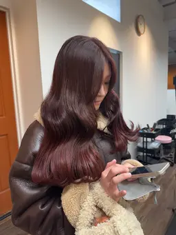 ブリーチなしダブルカラー