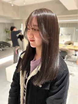 髪質改善カラー🎨 (似合わせ/ニュアンス/色味系etc..◎)