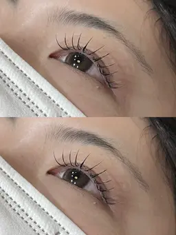 まつエクモデル(J.C.SCカールのみ)セーブル120本