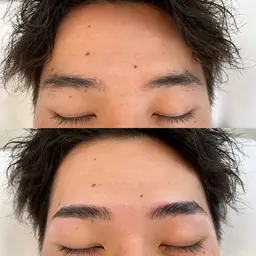 💎メンズHBL 【眉パーマ+WAX脱毛】