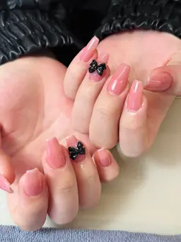 チップ長さ出し　ワンカラー,マグネット🧲🩵