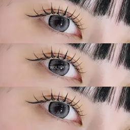 ⭐️韓国3Dボリュームラッシュ80束/300本⭐️細身束感