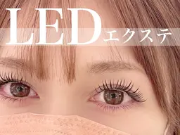 10月7.8.9日限定💟LEDエクステ👀フラットラッシュ60分❕(オフ有100本.オフ無120本)