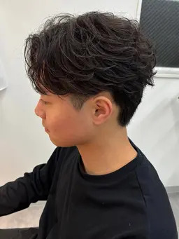 【相談可🙆‍♂️】メンズカット+ビジネスパーマ【千葉駅】