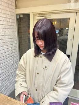 ワンカラー+Aujua 4stepトリートメント