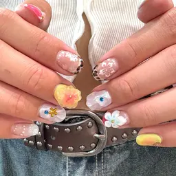 デザインネイル🎀💟【オフ❌長さだし❌】土日祝日のみ+¥550