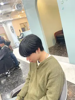🐯メンズカット+縮毛矯正(マイクロバブル付き🫧)🐯