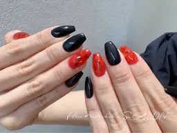 持ち込みdesign⸝꙳.⋆4本アート➕ワンカラー