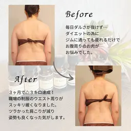 【モニター】美姿勢キープ！骨格調整＆燃焼デトックスリンパモニター