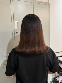 〈平日17時30〜〉✨💞コスメストレート縮毛矯正+髪質改善LOA2ステップトリートメント