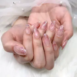 オフなしワンカラー、ラメグラテーション(カラー変更可能)💰お支払いは現金のみ💰 注意事項👇