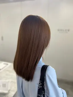 カラー＋前髪カット