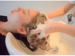 凝り固まった体に🪡ロングヘッドスパ＋肩マッサージ🪡シャンプーブロー込み