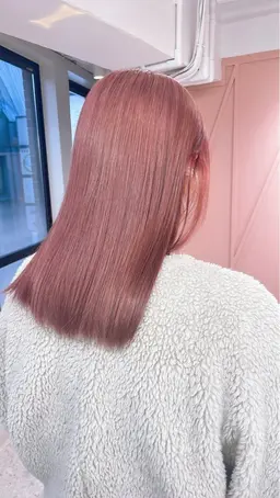 💕ブリーチカラーモデル💕 ブリーチダブルカラー＋コラーゲントリートメント2000円