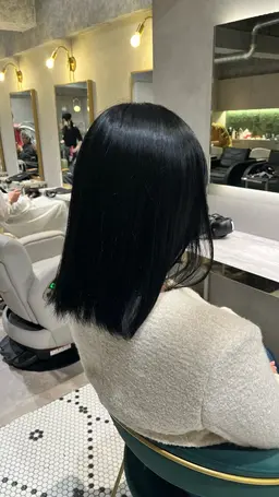 ☁️酸性ストレート＋メンテナンスカット