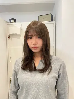【 ブリーチなしダブルカラー◎ 】 ダブルカラー＋カット＋髪質改善Aujuaトリートメント