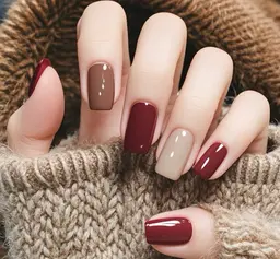 【★人気N0,2】《HAND》シンプルワンカラー/ラメグラ2色无料