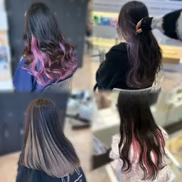 【撮影モデル限定】ブリーチ1回インナーカラー➕4stepトリートメント