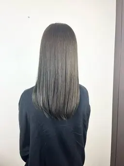 カット➕オーガニックカラー➕縮毛矯正