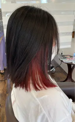 インナーカラー(ブリーチ込み)