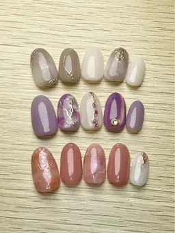 【オフ無し】10本中6本ニュアンスデザイン