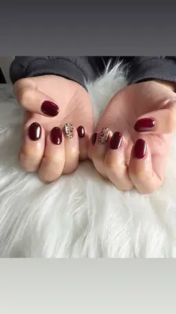 【HAND】　オフ有無　ワンカラー+アート2本