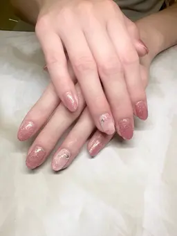 【オフあり】HAND💅🏻2本art(片手1本ずつアート)🌼　笹塚/新宿/幡ヶ谷ニュアンス/ケア込/パラジェル