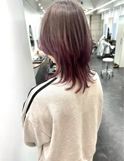 ダブルカラー(ブリーチ込み)+トリートメント