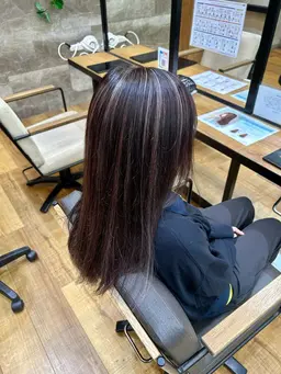 カット＋ケアハイライト＋カラー⭐️