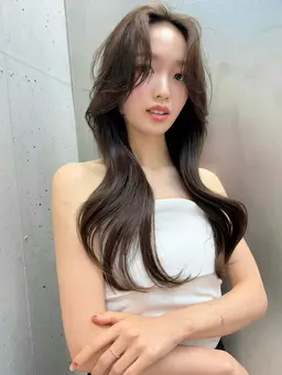 【⭐️期間限定】ワンカラー+2step水光トリートメント🥣柔らかいオリーブブラウン系のカラー得意です♡