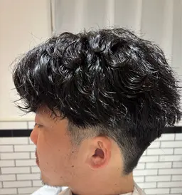 【メンズ限定 モデル】カット＋ツイストスパイラルパーマ