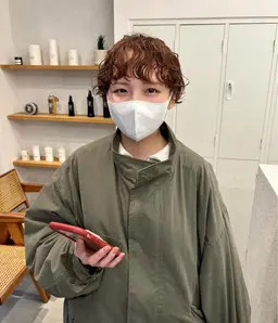 【10代後半​〜​30代前半】ショートカット+パーマモデル🚢🫧別担当になります！