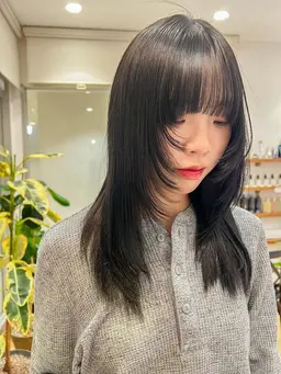 💐韓国風顔まわりニュアンス小顔カット💐