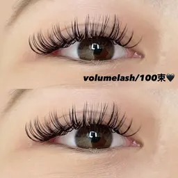 🖤束感ボリュームラッシュ100束コース(コーティング付き)