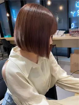 【色持ちがいい🍇】アディクシーカラー➕超音波トリートメント