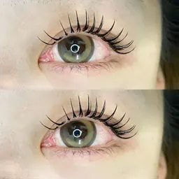 【SNSで話題!］LEDエクパ（フラットラッシュ100本＋まつげパーマ） ¥13,700→¥10,000