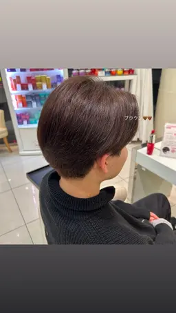 【minimo学割】メンズカット➕ブリーチなしワンカラー🤍