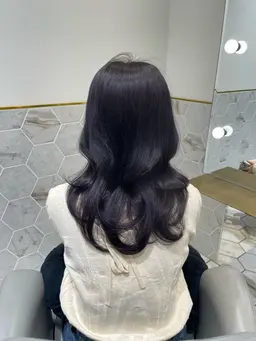 【人気𝑵𝒐.𝟏】ワンカラー🧸＋OLAPLEXトリートメント🧴＋クイックスパ＋コテ巻き仕上げ🎀