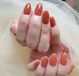 ハンドネイル💅💗 平日限定💅シンプルちゅるんちゅるんワンカラーコース2800【新規オフ無料】✨