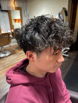 🧿メンズカット+パーマ