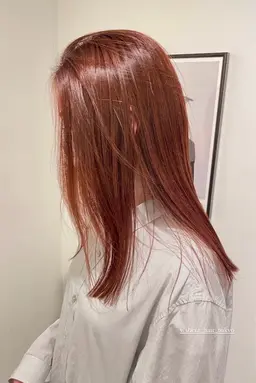 🍑ワンカラー+前処理+トリートメント