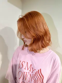 🎧学割U24:ケアブリーチ✚ケアカラー✚1step高保湿トリートメント✨ロング料金なし✨