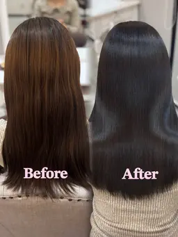 🦋髪質改善トリートメント＋艶カラー🦋