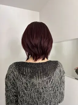 【　ヘッドスパ付き　】ワンカラー  +  トリートメント + ヘッドスパ