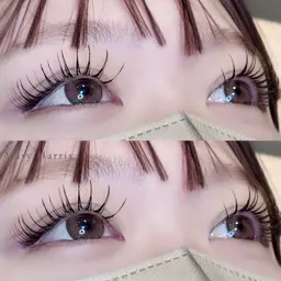 【まつエク】フラットラッシュ80本